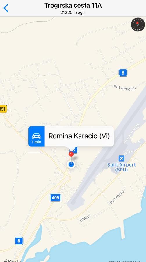 Plano Studio Trogir Romina 아파트 외부 사진